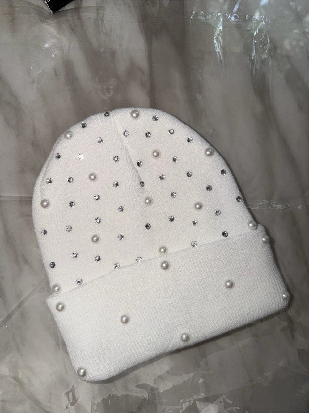 “Snowfall Ice” Beanie